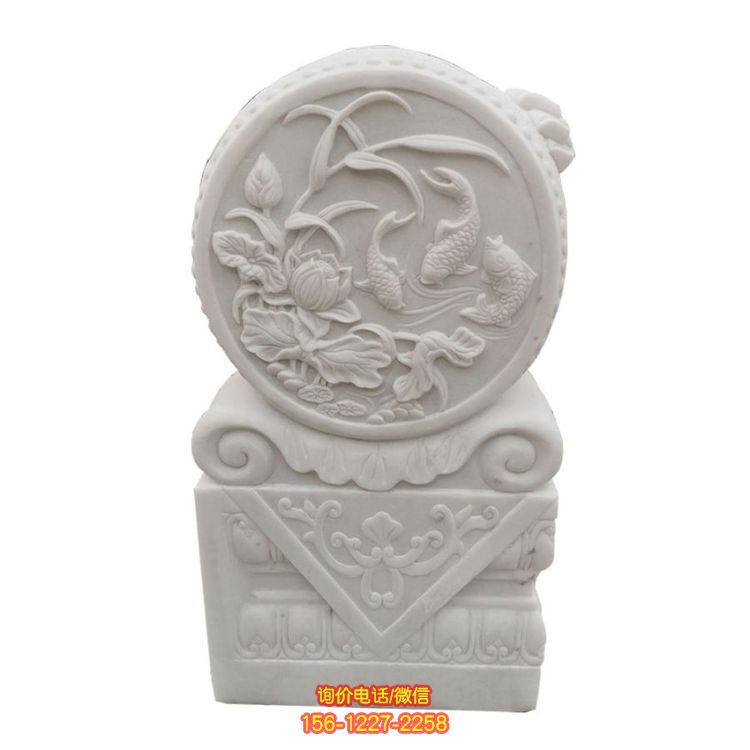 石雕浮雕雕塑，為庭院增添美感