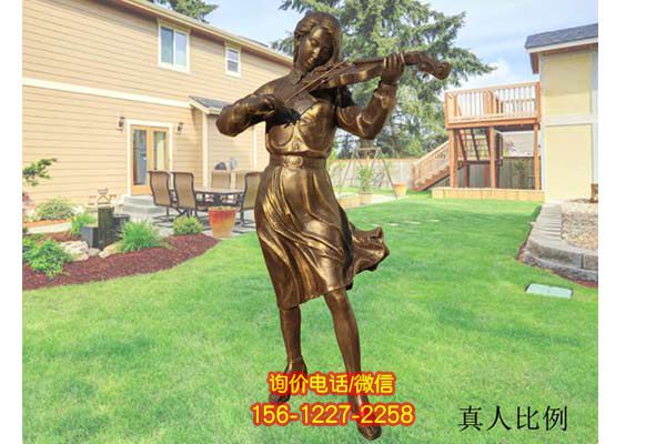 景區黃銅雕塑 