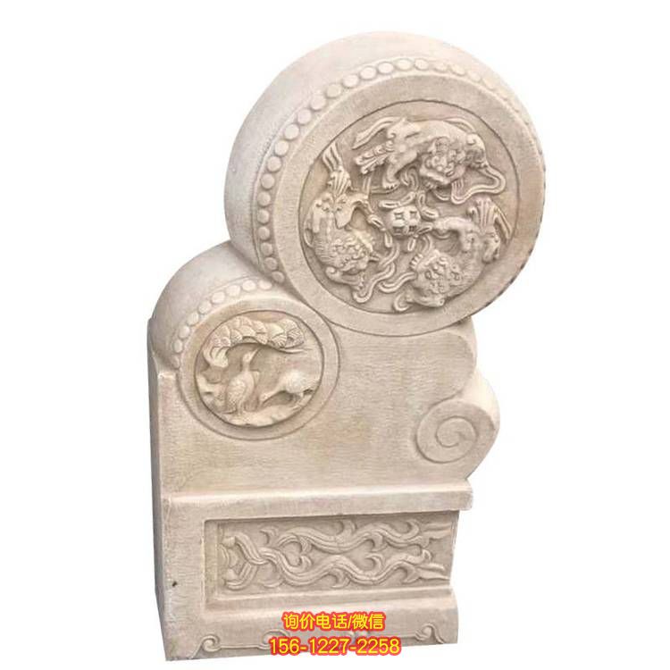 大理石石雕浮雕雕塑，點綴園林庭院景觀