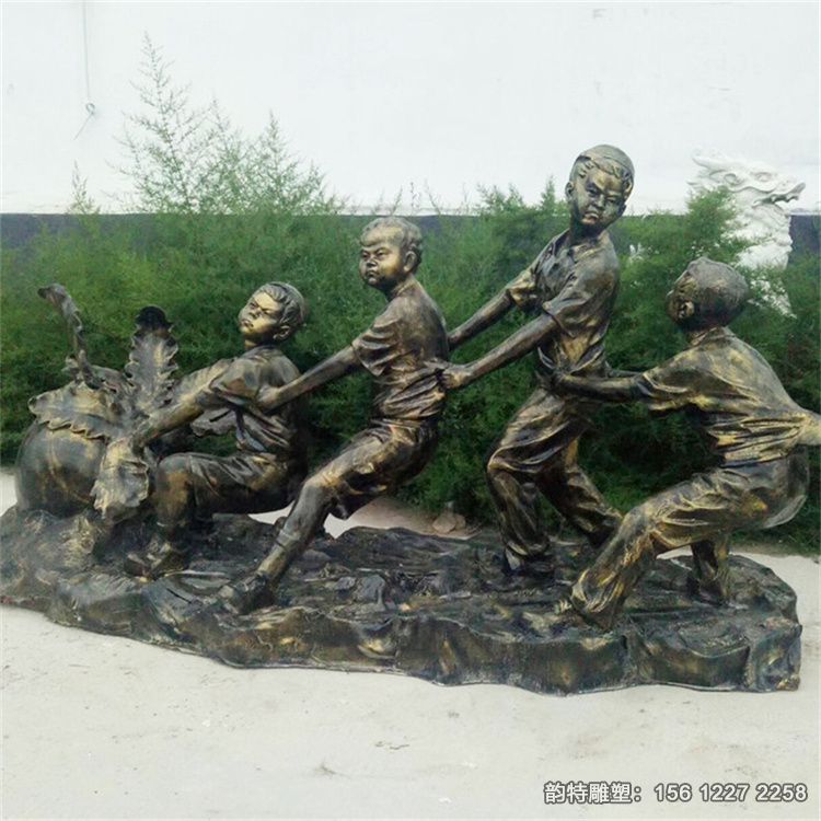 拔蘿卜雕塑06 拔蘿卜雕塑06