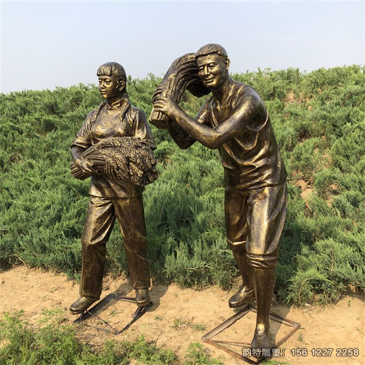 勞動主題雕塑07