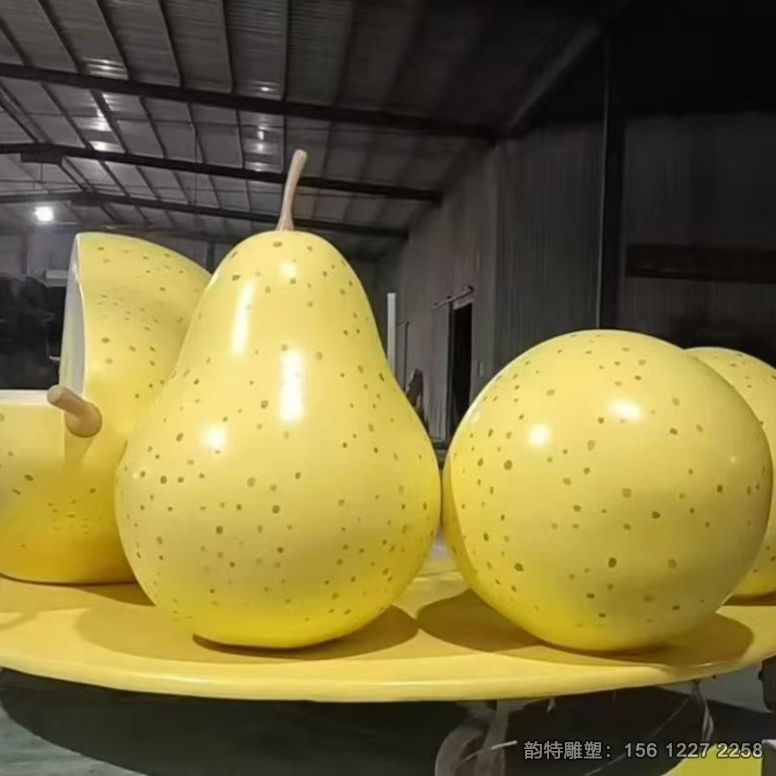 水果雕塑圖片大全 仿真梨子雕塑價(jià)格